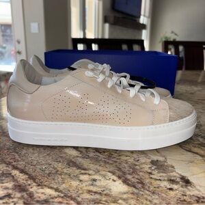 P448 Women's Cream Sneakers